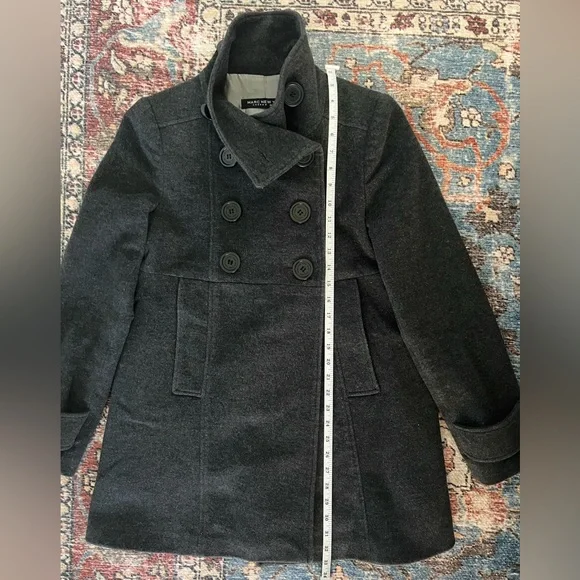 Marc New York Wool Cashmere Peacoat - Picture 3 of 9